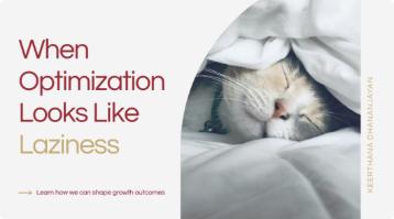 Cover: When Optimization Looks Like Laziness